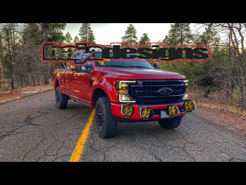 BAJA DESIGNS FOG LIGHT INSTALL - 2020 FORD SUPER DUTY (HOW TO)