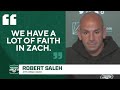 Robert Saleh wants to make it clear that Zach Wilson is their QB | CBS Sports