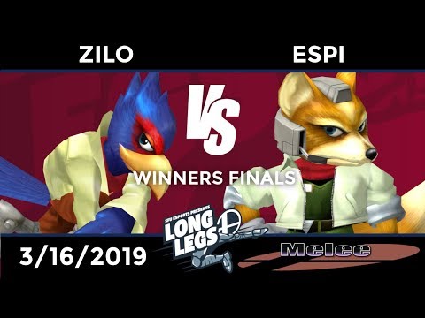 Long Legs Melee: Winners Finals - Zilo (Falco) vs Espi (Fox)