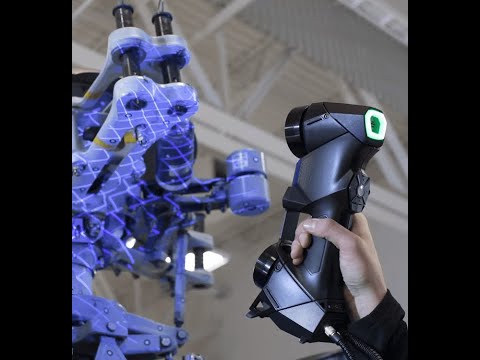 HandySCAN 3D|BLACK Series: Metrology-Grade Handheld 3D Laser Scanner