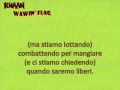 K'naan - Wavin' Flag lyrics in italiano ...