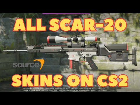 ALL SCAR-20 SKINS SHOWCASE IN COUNTER STRIKE 2 | CS2 | LAST UPDATE & PRICE