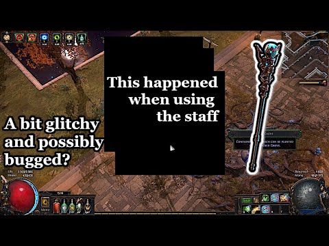 Brandsurge is boring and staff is glitchy - Path of Exile (3.11 Harvest)