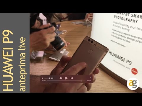 Huawei P9 live da Londra