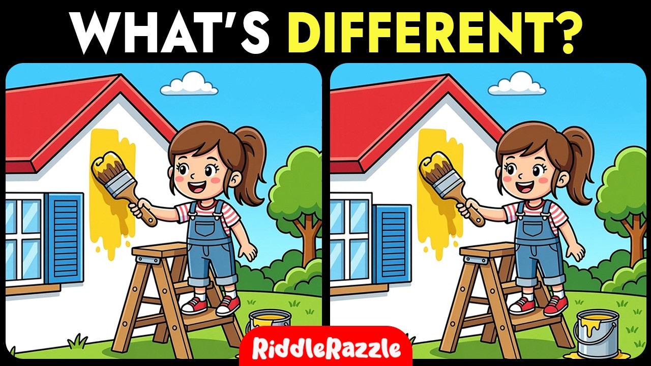 Train Your Brain / Spot 3 Differences! Try This 10-Minute Brain Workout