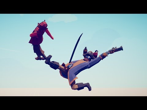 CAPTAIN vs EVERY UNIT - Totally Accurate Battle Simulator TABS