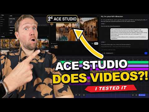 ACE STUDIO 2.0 does VIDEOS now? | Music Video Director