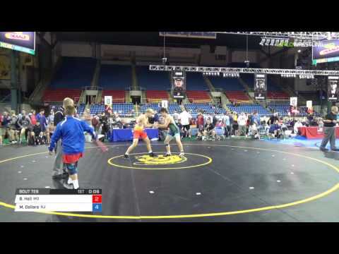 Junior GR 160 Round of 32 - Bret Heil (MO) vs. Matthew Dallara (NJ)