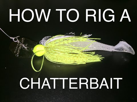 YouTube video about: How to tie on a chatterbait?