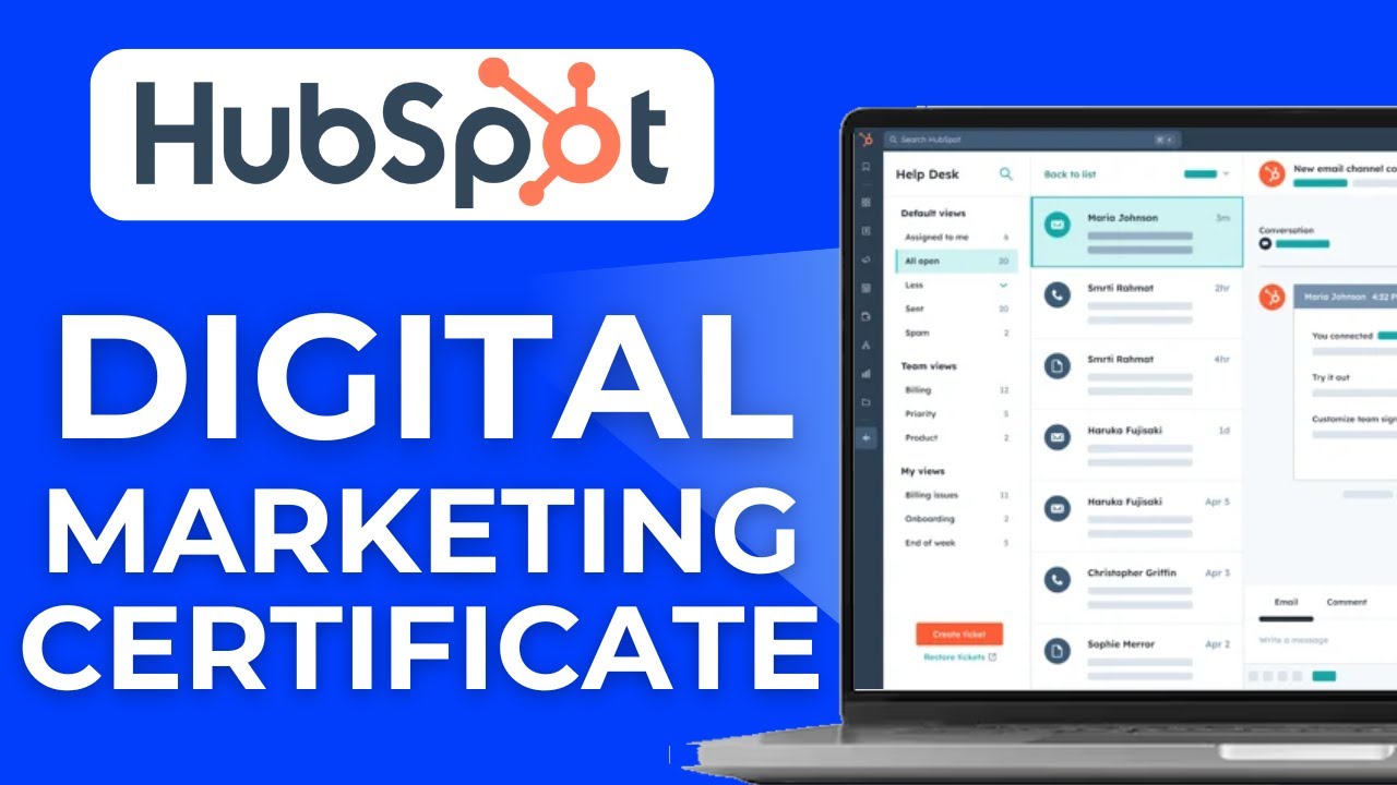 How to Get a Digital Marketing Certificate from HubSpot