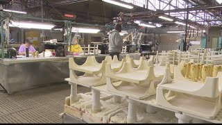How is Fiesta Dinnerware made Tour the factory