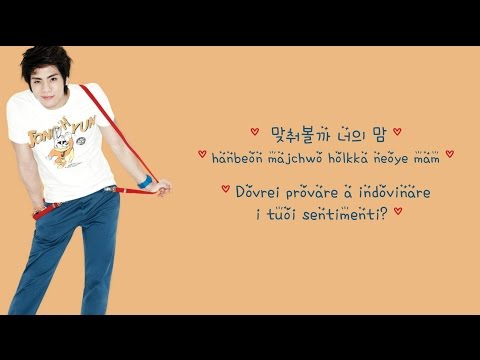 S.M. The Ballad (Jonghyun & Jino) Don't Lie [HAN+ROM+ITA]