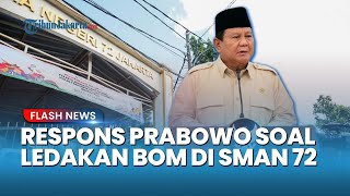 Respons Prabowo seusai Ledakan SMAN 72 Jakarta, Presiden Siapkan Aturan Baru soal Game Online!