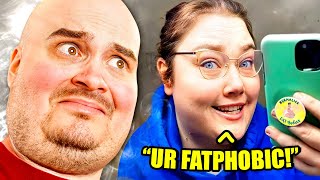 FAT PERSON REACTS TO FATPHOBIA.