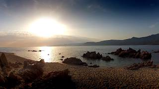 preview picture of video 'Chronophotographie plage Capu Laurosu Golf Valinco Propriano Corse Sud Summer TimeLapse 2012'