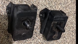 How to change Mopar B Body Engine and Transmission Mounts Without Pulling Motor
