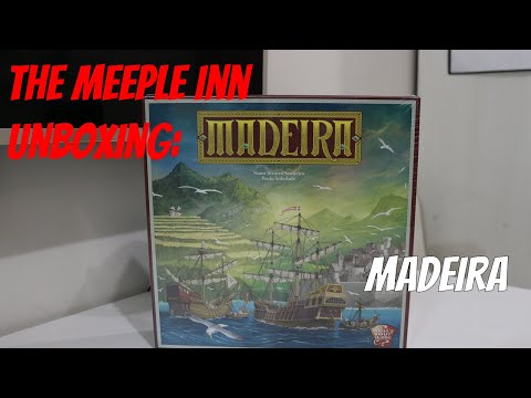 Madeira Boardgame Unboxing - with Adam Turner