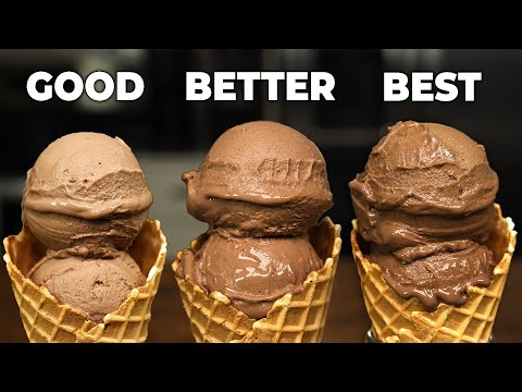 Chocolate Ice Cream Made with MAXIMUM Flavor