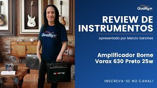 Video thumbnail for AMPLIFICADOR BORNE VORAX 630 25W FT. MARCIO SANCHES by Quality SP Music