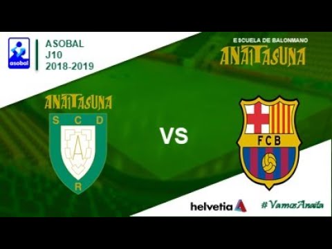 ASOBAL - LIGA - J10 - Helvetia Anaitasuna vs Barcelona (2018-2019)