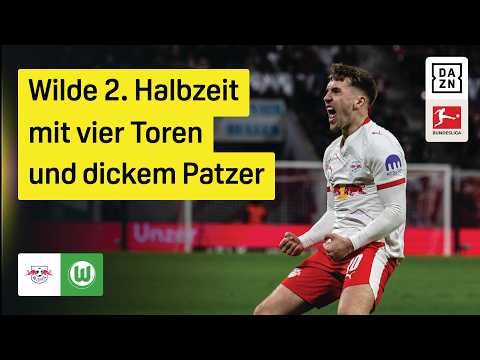 RB Leipzig – VfL Wolfsburg | Bundesliga | 22. Spieltag | DAZN Highlights