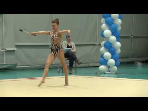 rhythmic gymnastics Sofia Tavast clubs Imatra 26.3.2017