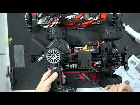 TOROX controller setup - basic settings on the SKETER from Team Corally