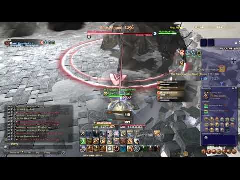 [FFXIV] PotD MCH Solo Floor 180 Boss (Behemoth) - 2 Meteor Tincture Strat