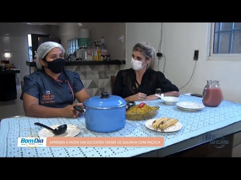 Aprenda a fazer um delicioso creme de galinha com paçoca 04 07 2022