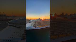 We like big BOATS and we cannot lie! Check out @royalcaribbean #SymphonyoftheSeas in Port Miami 🇺🇸