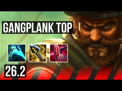 GANGPLANK vs GAREN (TOP) | KR Master | 26.2