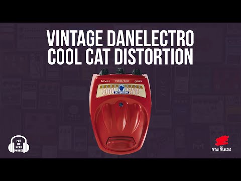 Danelectro Cool Cat Distortion CD-1 2000s - Red image 8