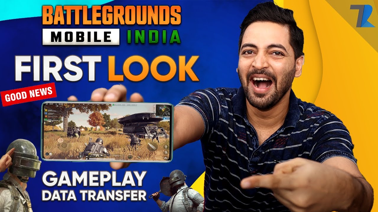 Battlegrounds Mobile India - Gameplay & First Look😍 | Data Transfer | Gameplay Management & More⚡⚡⚡