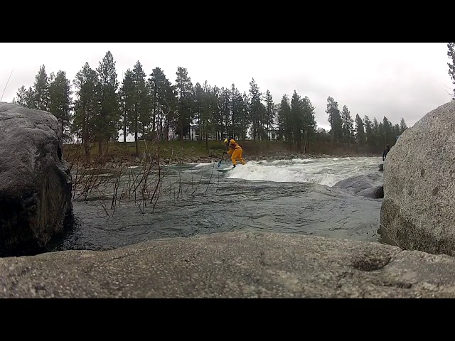 River Foil Surfing 4-8-18