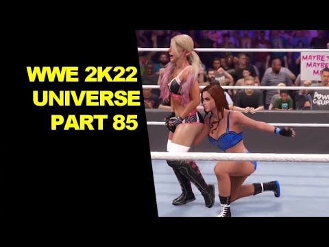 WWE 2K22 Universe - Isabela vs Alexa Part 85