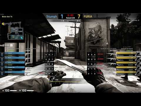 Pov VINI (22/13) CS GO DEMO - TRAIN - 16 FURIA VS 8 TRIUMPH (IEM New York 07/10/2020)