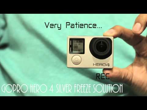 GoPro Hero 4 Silver - Freeze Solution (Congelamento, travando)