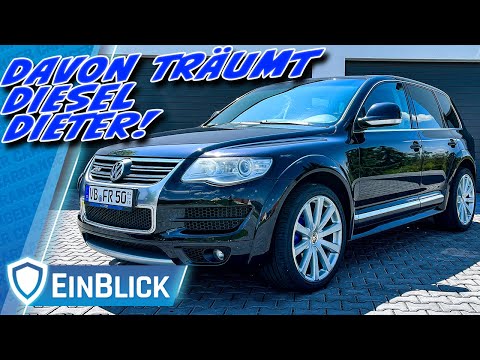 Hat VW völlig ÜBERTRIEBEN? VW Touareg R50 TDI (2008) - V10 Biturbo Monster fürs "VOLK"!