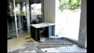 preview picture of video 'Gerente do BB de Itapetim fala sobre o ataque que a agência sofreu'