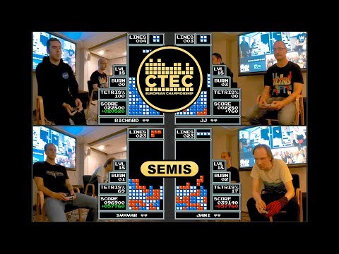 2019 Classic Tetris European Championship - Semifinals