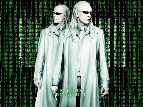 Matrix Reloaded Twins Vs Morpheus & Trinity