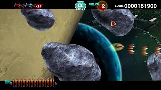 DARIUSBURST Chronicle Saviours - RayForce DLC Gameplay