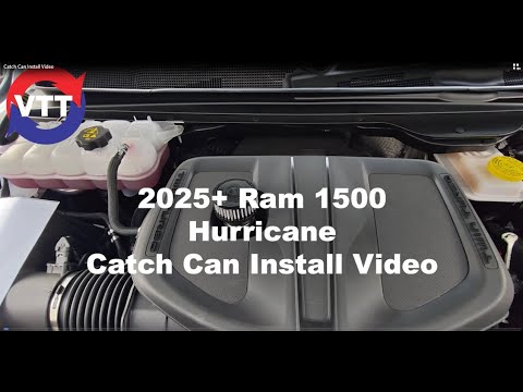 VTT Billet 2025+ Ram 1500 Hurricane Dual Catch Can System Install Video