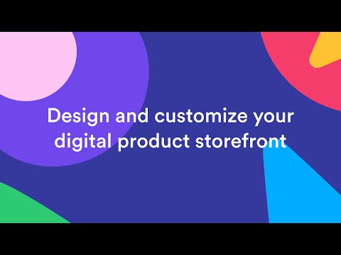 Design and customize your Lemon Squeezy digital product storefront
