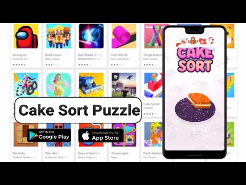 Cake Sort Puzzle 3D Gameplay #1 (Android/IOS) - YouTube
