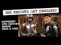How Medieval KNIGHTS Got DRESSED! Two Different Armors Contrasted