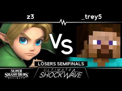 USW 73 - z3 (Young Link) VS UTDe | _trey5 (Steve) - Losers Semifinals - SSBU
