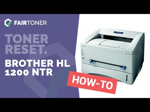 Brother HL-1200 NTR Toner Reset - FairToner.de