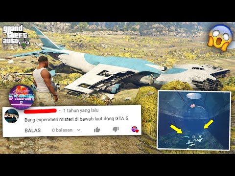 Semua EASTER EGGS & RAHASIA Jika TANPA AIR Dalam Laut GTA 5 - Banyak Yang Belum Diketahui Misteri !!