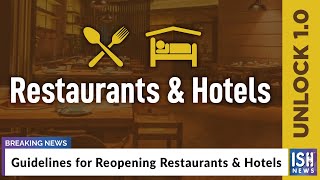 Guidelines for Reopening Restaurants & Hotels